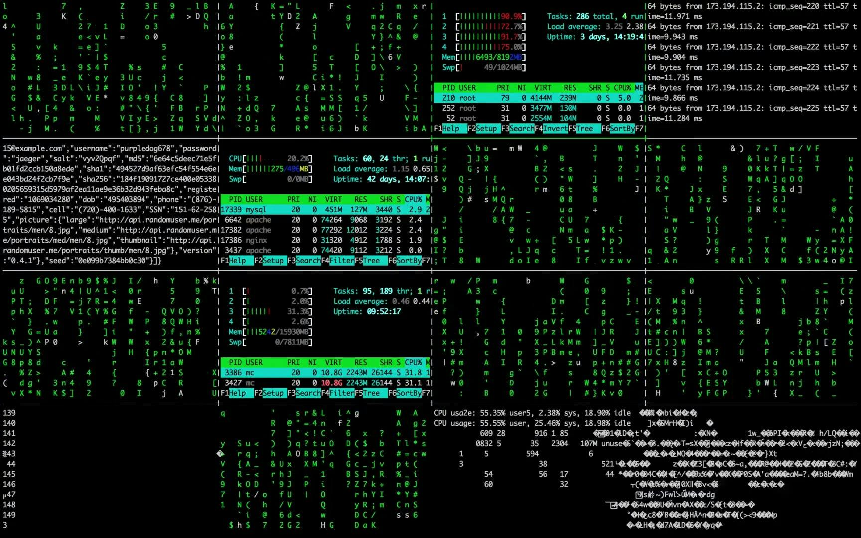 hacking code console pexels matrix hacker coding computer